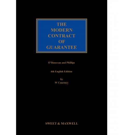 The Modern Contract of Guarantee 4th English ed